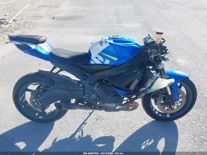2016 Suzuki Gsx-R600 VIN: JS1GN7FA5G2101021 Lot: 44597006
