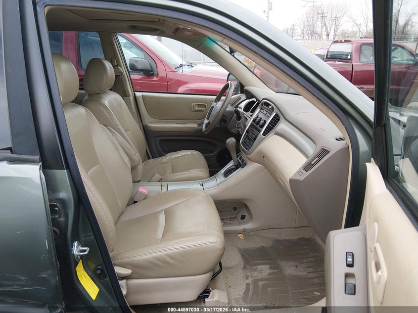 2006 TOYOTA HIGHLANDER SPORT UTILITY VEHICLE 3.3L V-6 DOHC, VVT, 215HP