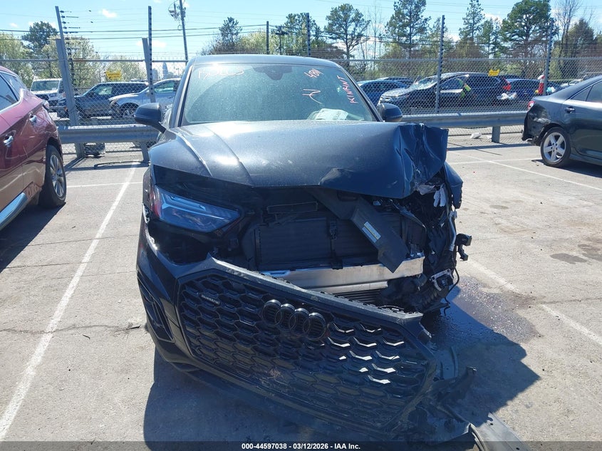 2023 Audi Q5 Sportback Prestige 45 Tfsi S Line Quattro S Tronic VIN: WA16AAFY9P2114811 Lot: 44597038