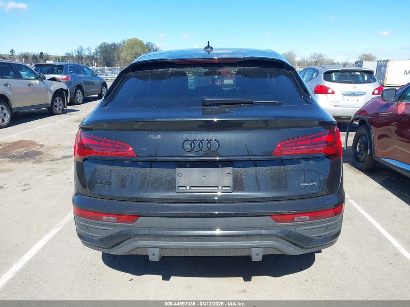 2023 Audi Q5 Sportback Prestige 45 Tfsi S Line Quattro S Tronic VIN: WA16AAFY9P2114811 Lot: 44597038