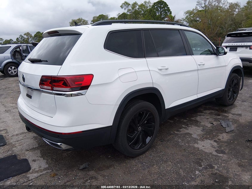 2022 Volkswagen Atlas 3.6L V6 Se W/Technology
