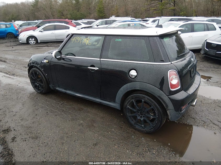 Vin: wmwsv3c51dt479503, lot: 45094124, mini hardtop cooper s 20133