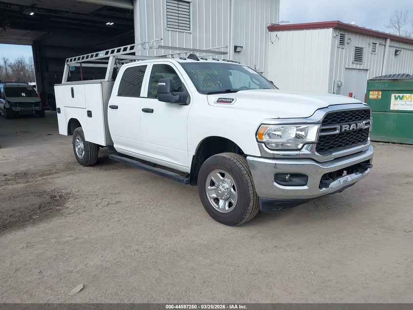 Vin: 3c6ur5hj8pg504522, lot: 45094178, ram 2500 tradesman  4x4 8' box 2023 img_1