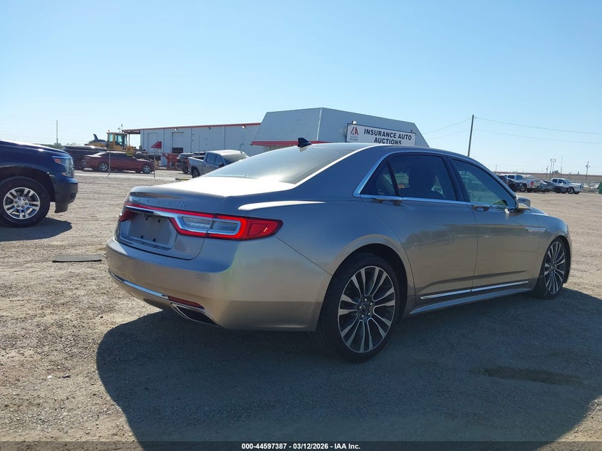 2018 Lincoln Continental Select