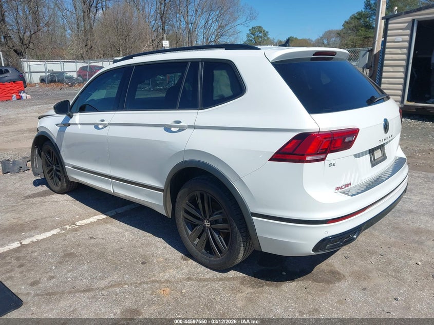 2022 Volkswagen Tiguan 2.0T Se R-Line Black