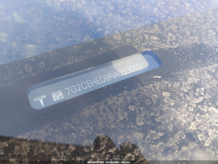 2024 Tesla Cybertruck All-Wheel Drive VIN: 7G2CEHED9RA053653 Lot: 44597560