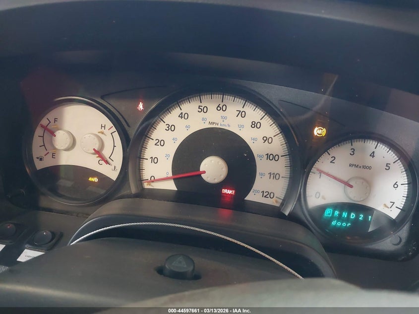 2010 DODGE DAKOTA TRUCK 3.7L V-6 210HP