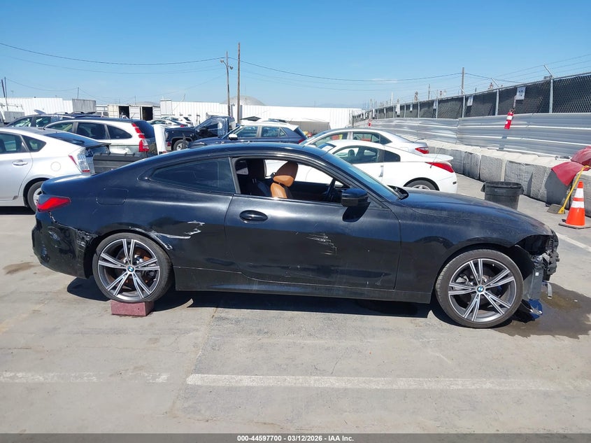 2022 BMW 430I VIN: WBA53AP01NCJ27335 Lot: 44597700