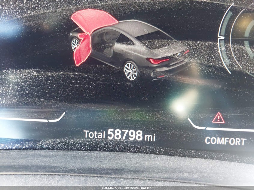 2022 BMW 430I VIN: WBA53AP01NCJ27335 Lot: 44597700