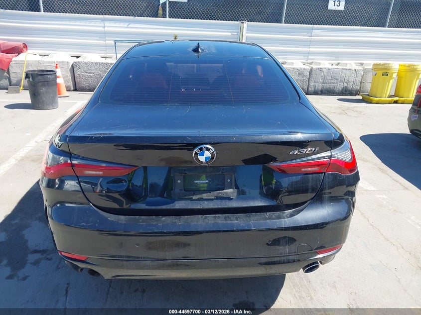 2022 BMW 430I VIN: WBA53AP01NCJ27335 Lot: 44597700