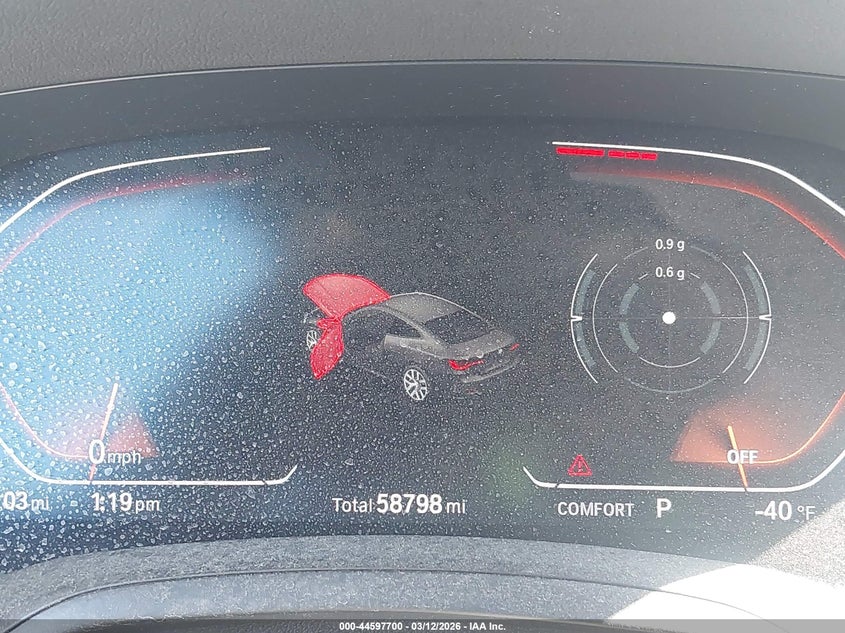 2022 BMW 430I VIN: WBA53AP01NCJ27335 Lot: 44597700