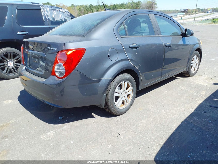 Vin: 1g1ja5sh3c4209286, lot: 45094755, chevrolet sonic 2ls 20124