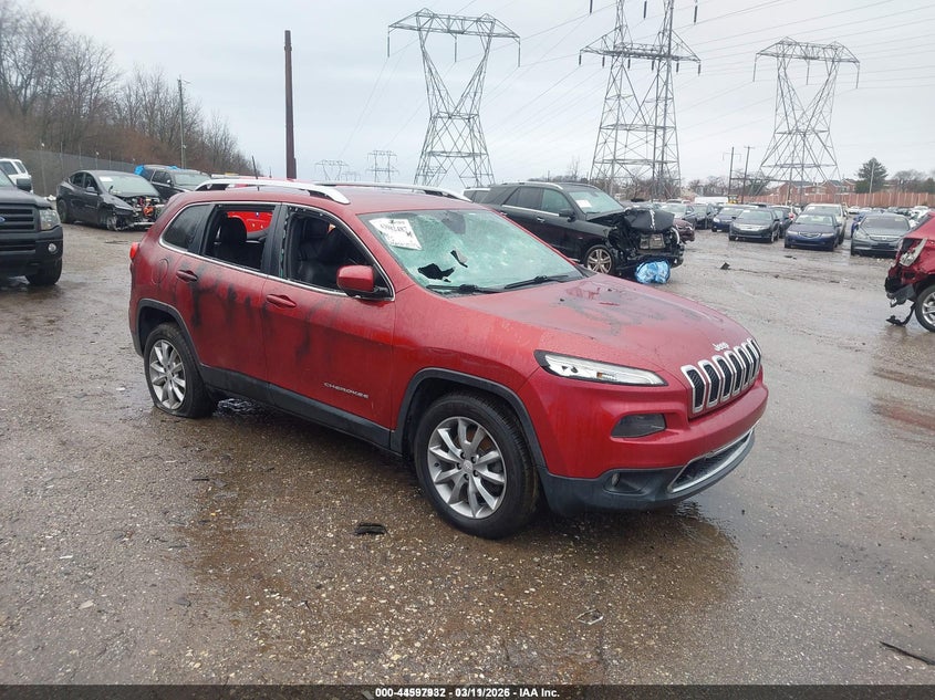 2017 JEEP CHEROKEE LIMITED 4X4