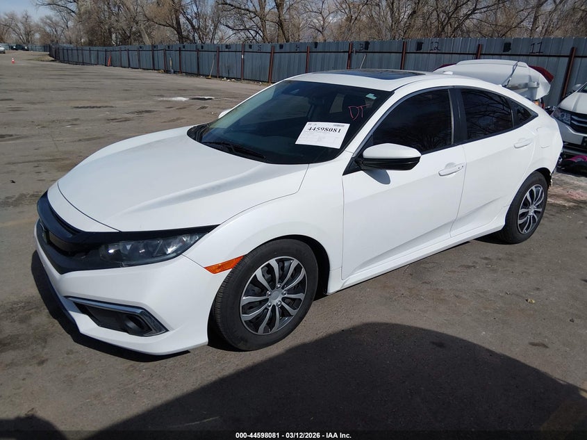 2020 Honda Civic Ex 19XFC1F32LE205775 photo 1