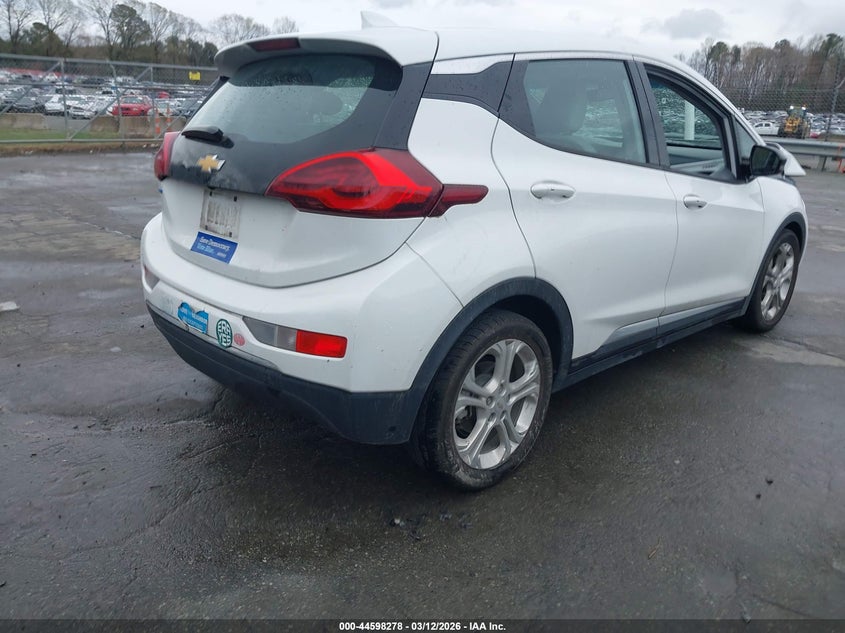 Vin: 1g1fw6s0xj4110484, lot: 45095206, chevrolet bolt ev lt 20184