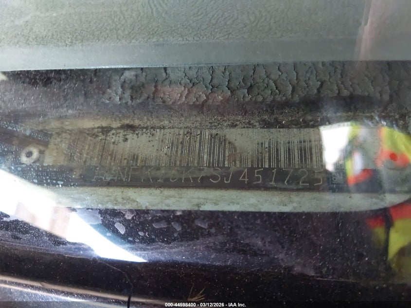 1995 Chevrolet Suburban K1500 VIN: 1GNFK16K7SJ451725 Lot: 44598400