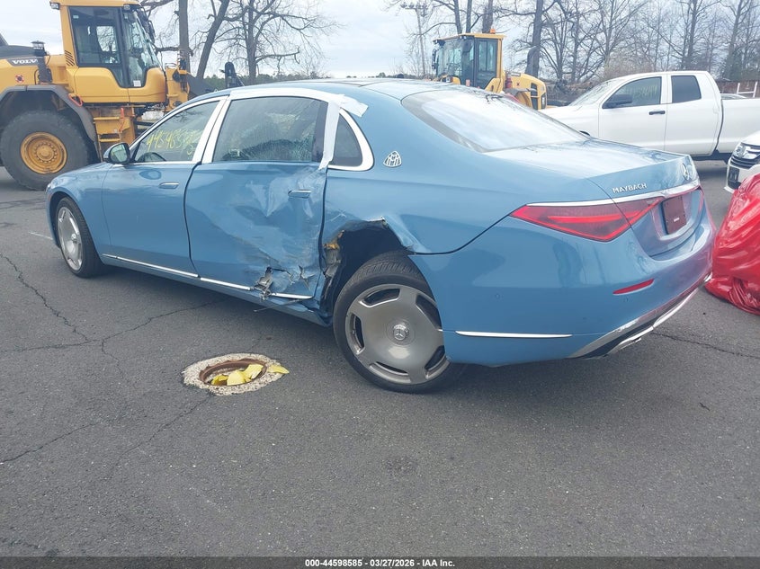 Vin: w1k6x7gb7sa315810, lot: 45095513, mercedes-benz maybach s 580 4matic 20253