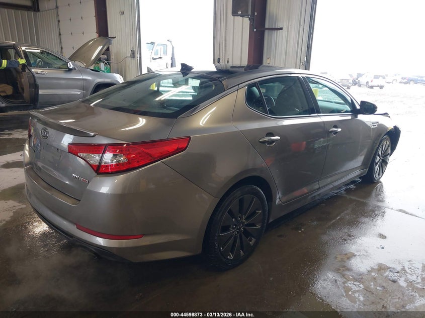 2012 Kia Optima 2.0 Sx grey Lot 111044598873 Vin 5XXGR4A68CG007151