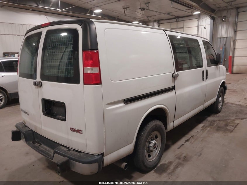 Vin: 1gtw7afp6m1189611, lot: 45095898, gmc savana cargo rwd 2500 regular wheelbase work van 20214