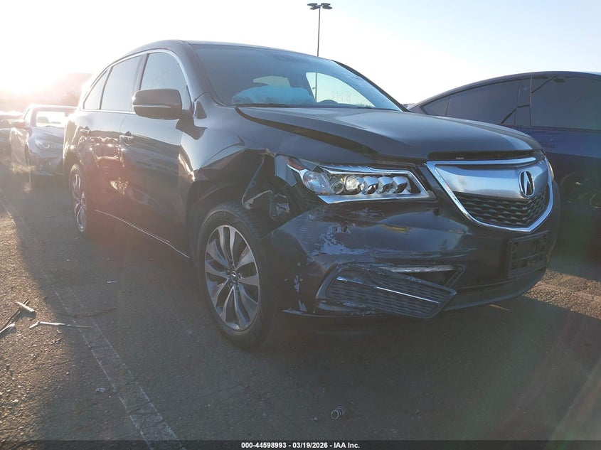 2015 Acura Mdx Technology Package
