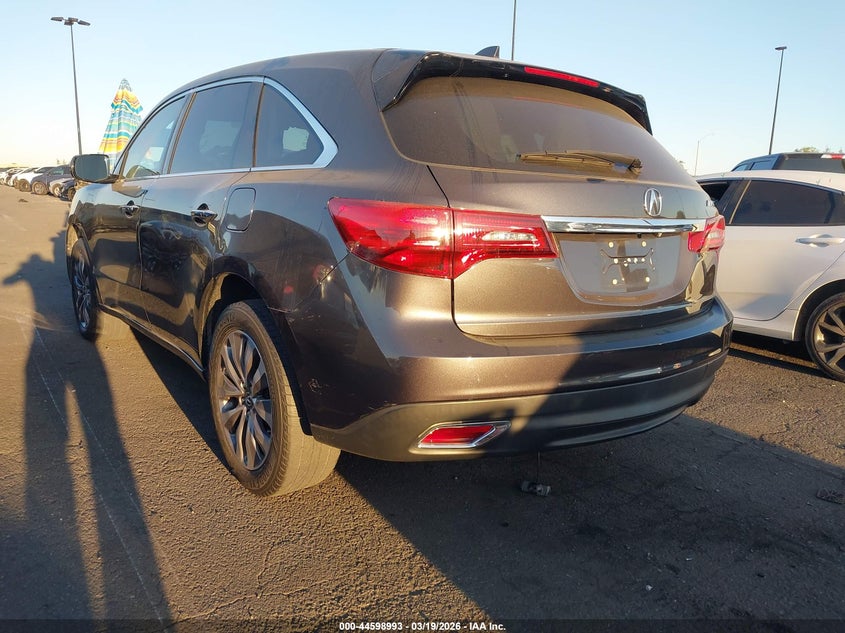 2015 Acura Mdx Technology Package