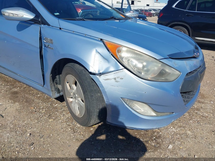 2012 Hyundai Sonata 2.4 Hybrid grey Lot 111044599081 Vin KMHEC4A45CA046181
