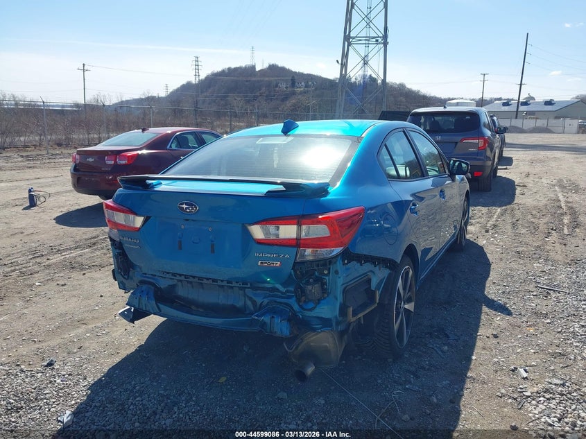 Vin: 4s3gkal60j3616201, lot: 45096014, subaru impreza 2.0i sport 20184