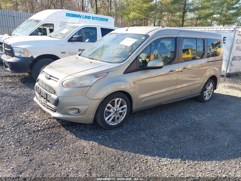 Vin: nm0ge9g76e1141743, lot: 45096100, ford transit connect titanium 20142