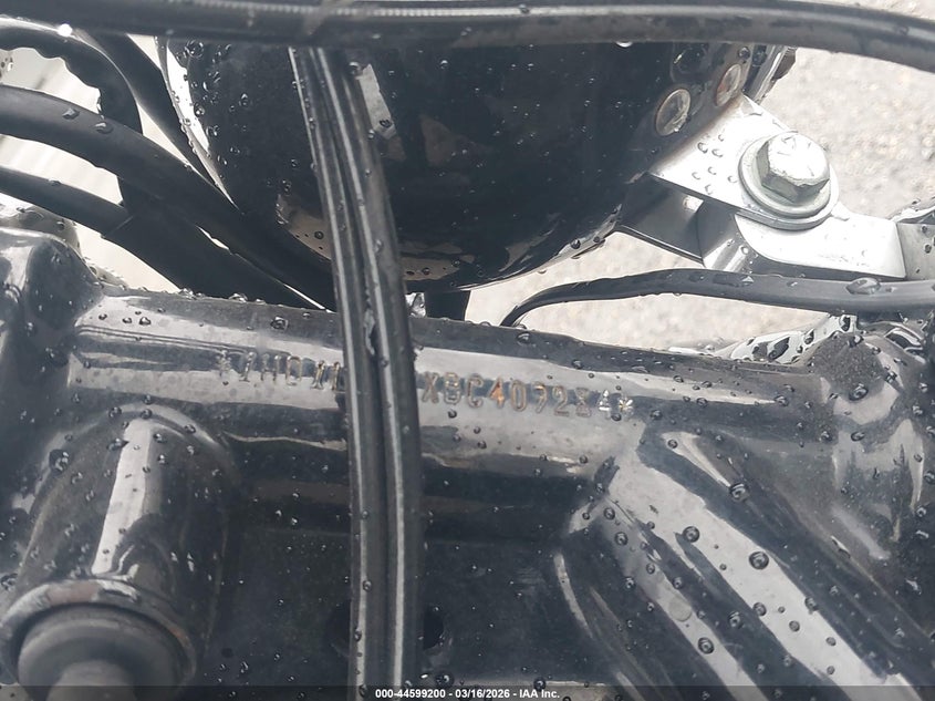 2011 Harley-Davidson Xl1200 X VIN: 1HD1LC31XBC409284 Lot: 44599200