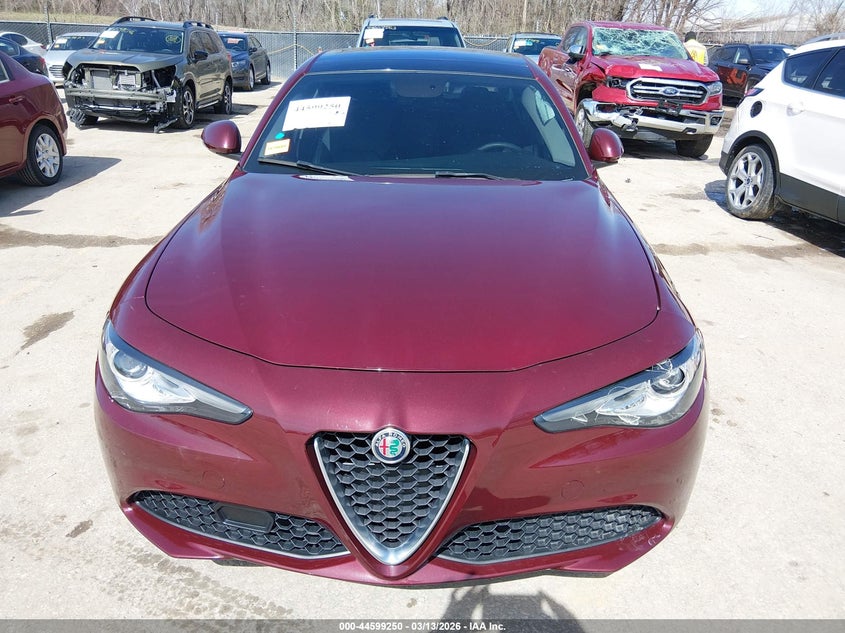 2018 Alfa Romeo Giulia Awd VIN: ZARFAEDN7J7565029 Lot: 44599250