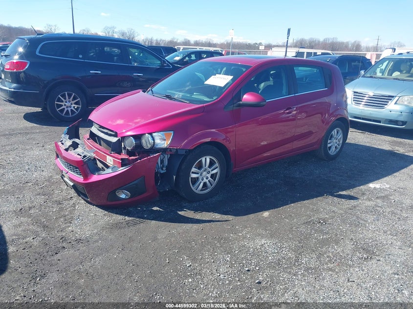 2014 Chevrolet Sonic Lt Auto