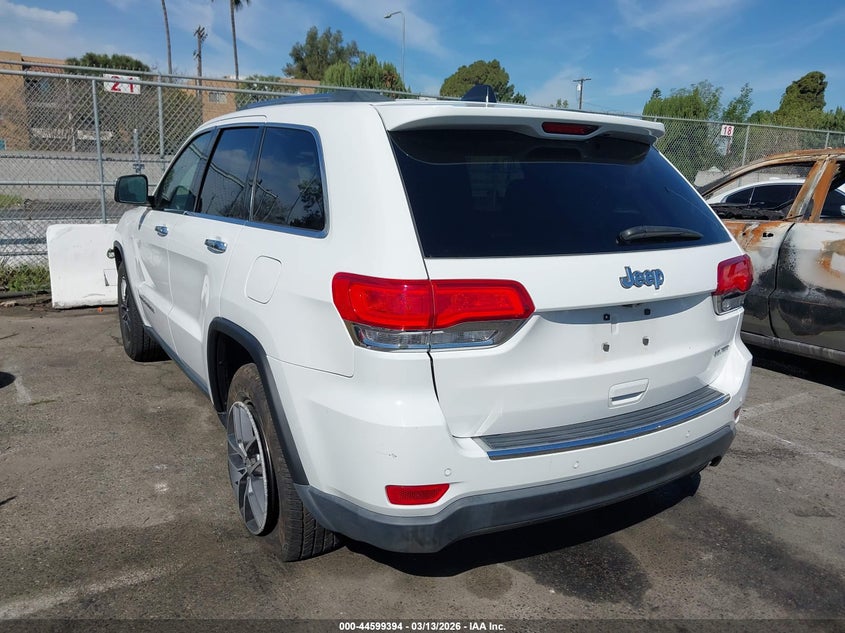2018 Jeep Grand Cherokee Limited 4X2