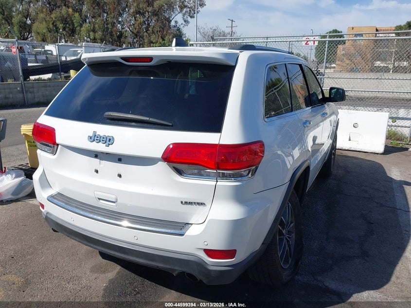 2018 Jeep Grand Cherokee Limited 4X2