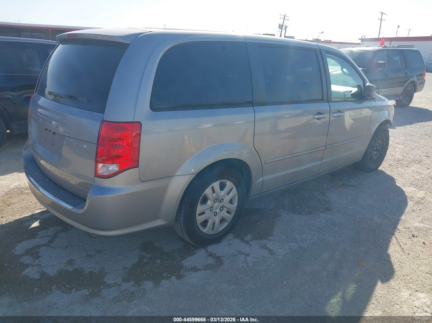 Vin: 2c4rdgbg6fr721176, lot: 45096594, dodge grand caravan se 20154