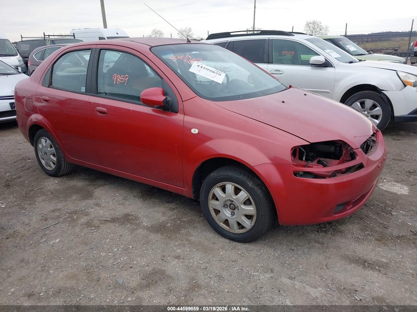 2005 CHEVROLET AVEO LT
