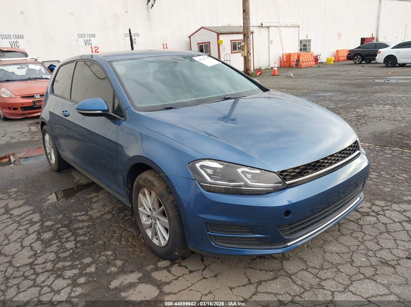 2015 Volkswagen Golf Tsi S 2-Door