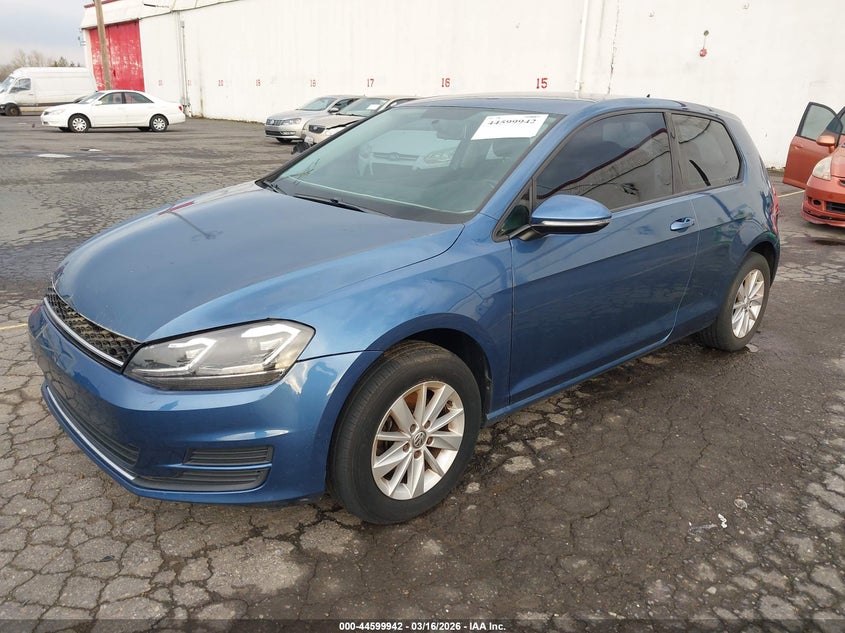 2015 Volkswagen Golf Tsi S 2-Door