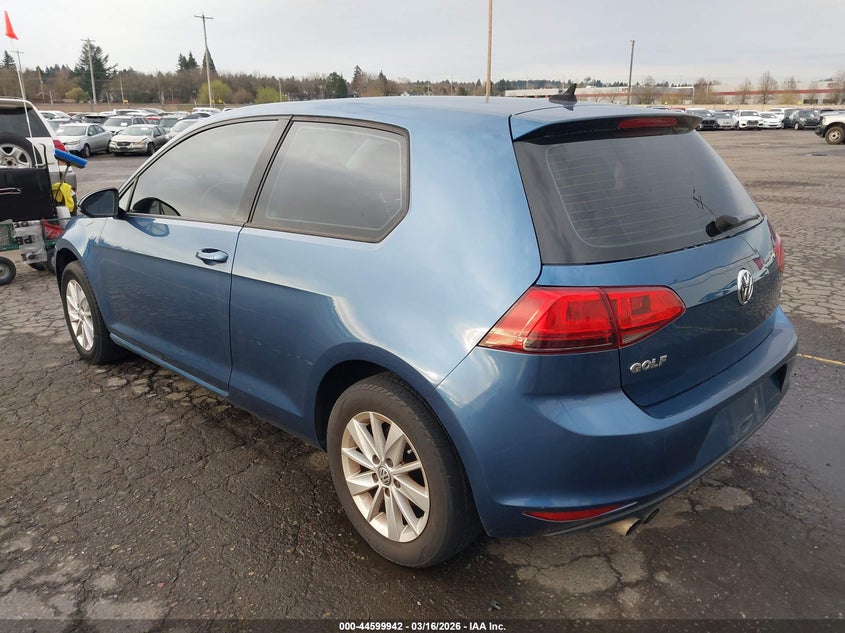 2015 Volkswagen Golf Tsi S 2-Door