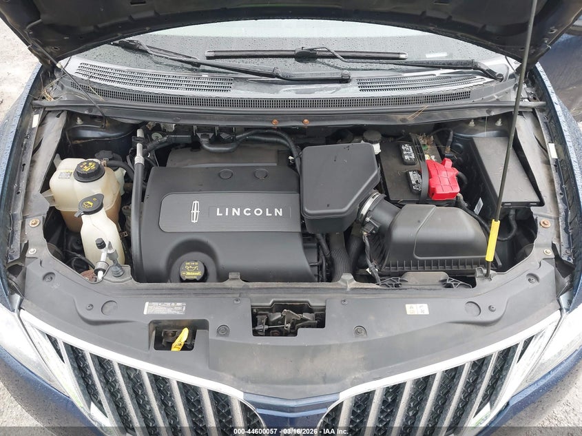 2012 Lincoln Mkx 3.7 blue Lot 111044600057 Vin 2LMDJ8JK0CBL11976