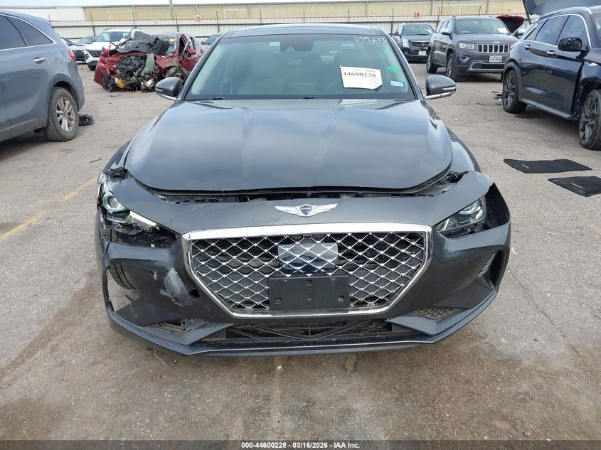 2020 Genesis G70 3.3 3.3T Rwd grey Lot 111044600228 Vin KMTG34LE9LU048065