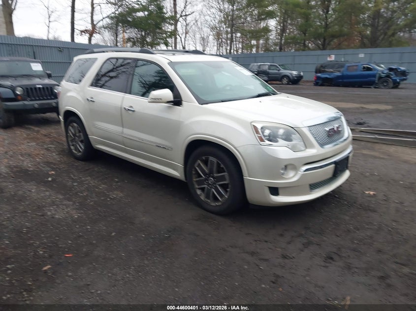 Vin: 1gkkvted4bj414844, lot: 45097329, gmc acadia denali 20111