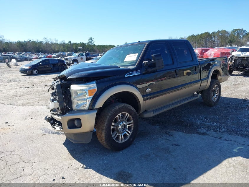 Vin: 1ft7w2btxdea54821, lot: 45097431, ford f-250 king ranch 20132