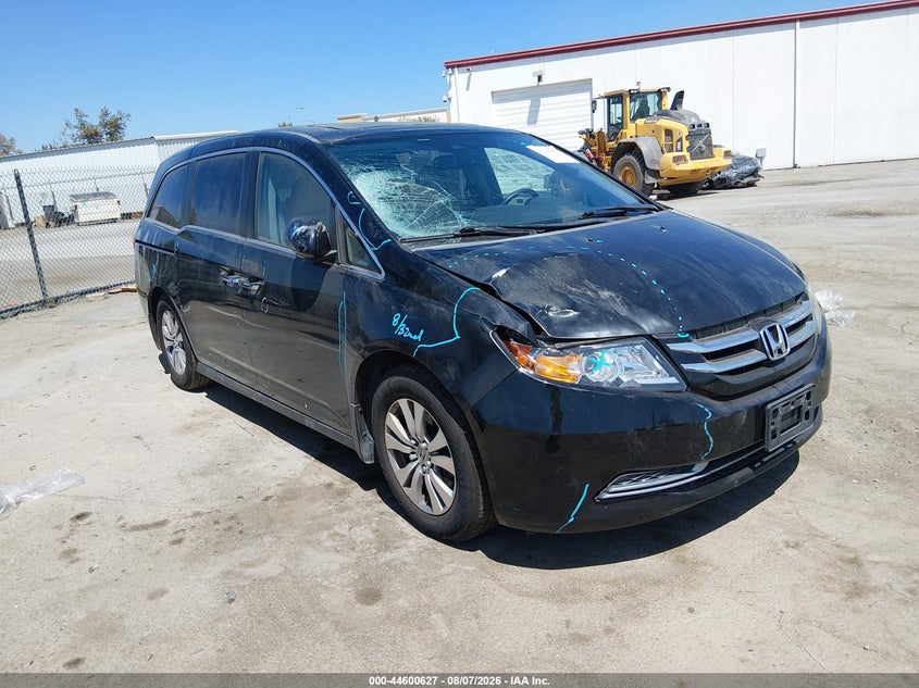 Vin: 5fnrl5h65eb083096, lot: 45097555, honda odyssey ex-l 20141