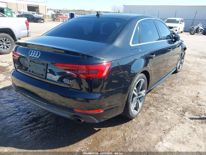 Vin: wauenaf43hn040124, lot: 45097652, audi a4 2.0t premium 20174