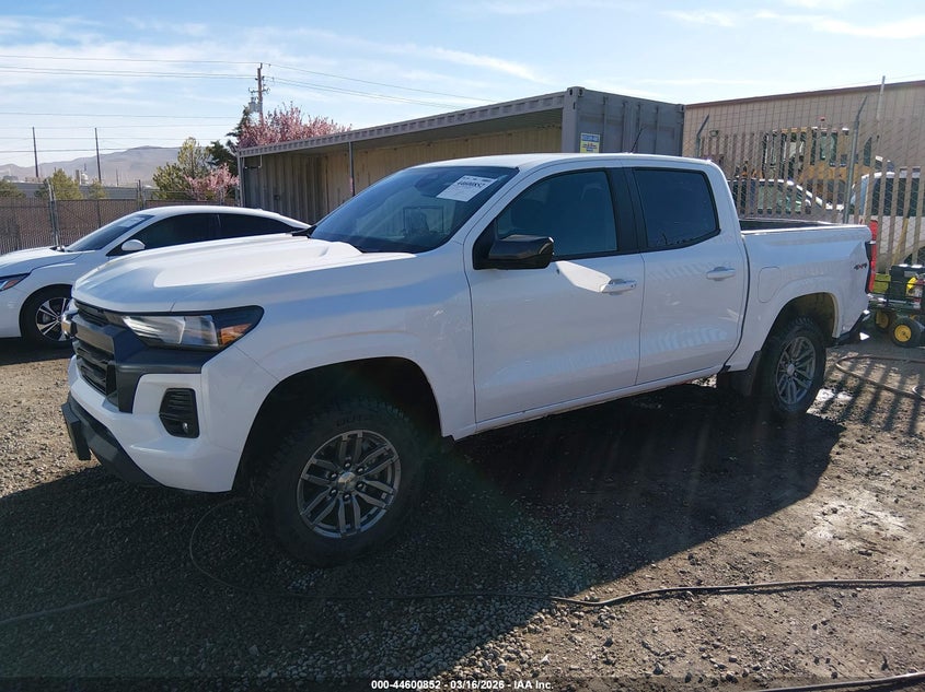 VIN 1GCPTCEKXP1169965 2023 CHEVROLET COLORADO 4WD  SHORT BOX LT