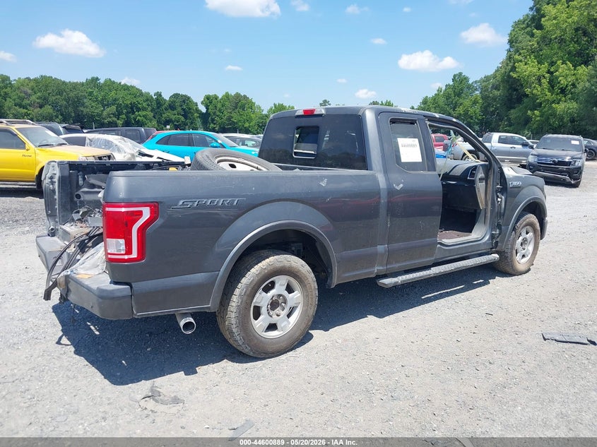 Vin: 1ftex1cp2gfb41532, lot: 45097817, ford f-150 xlt 20164