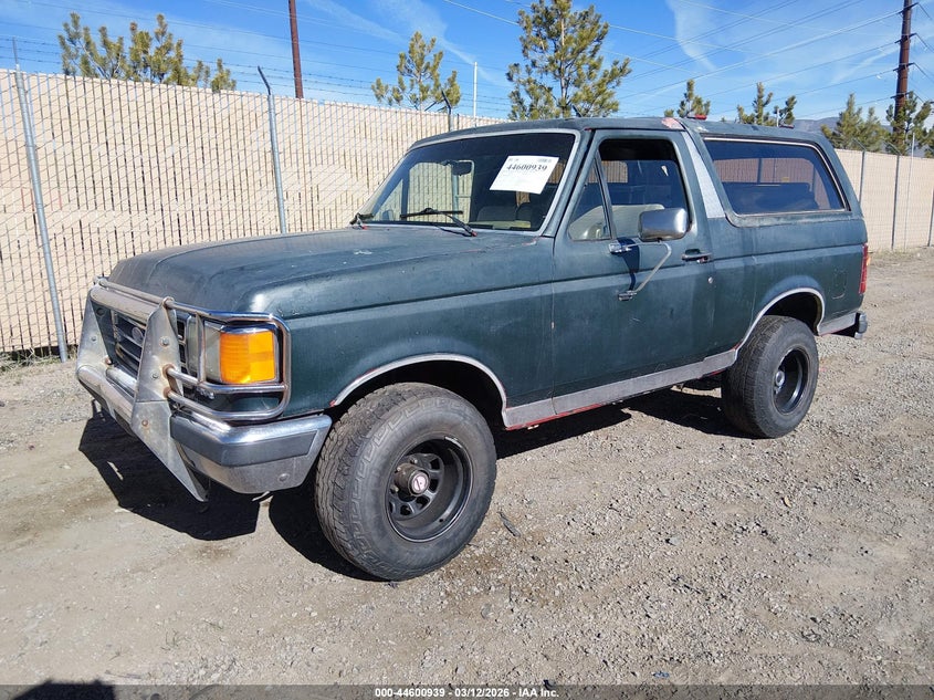 1987 Ford Bronco U100