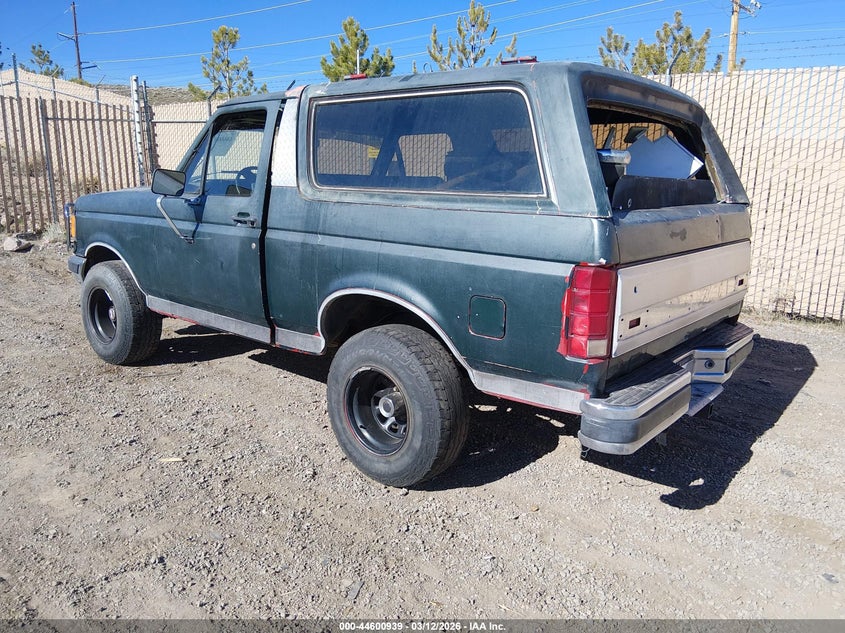 1987 Ford Bronco U100