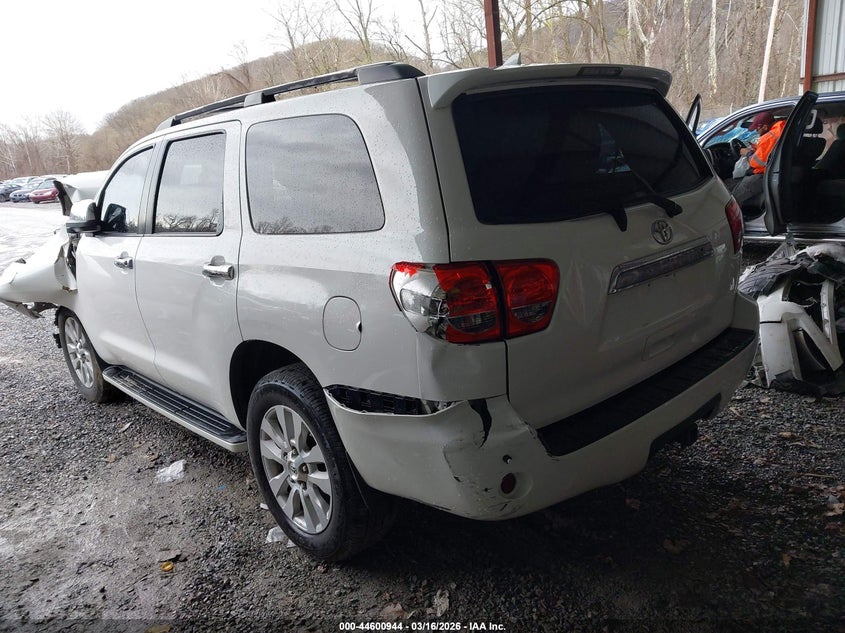 Vin: 5tddw5g10fs124819, lot: 45097872, toyota sequoia platinum 5.7l v8 20153