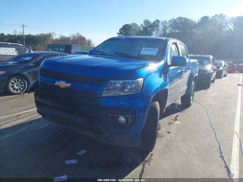 2021 Chevrolet Colorado 4Wd Short Box Lt